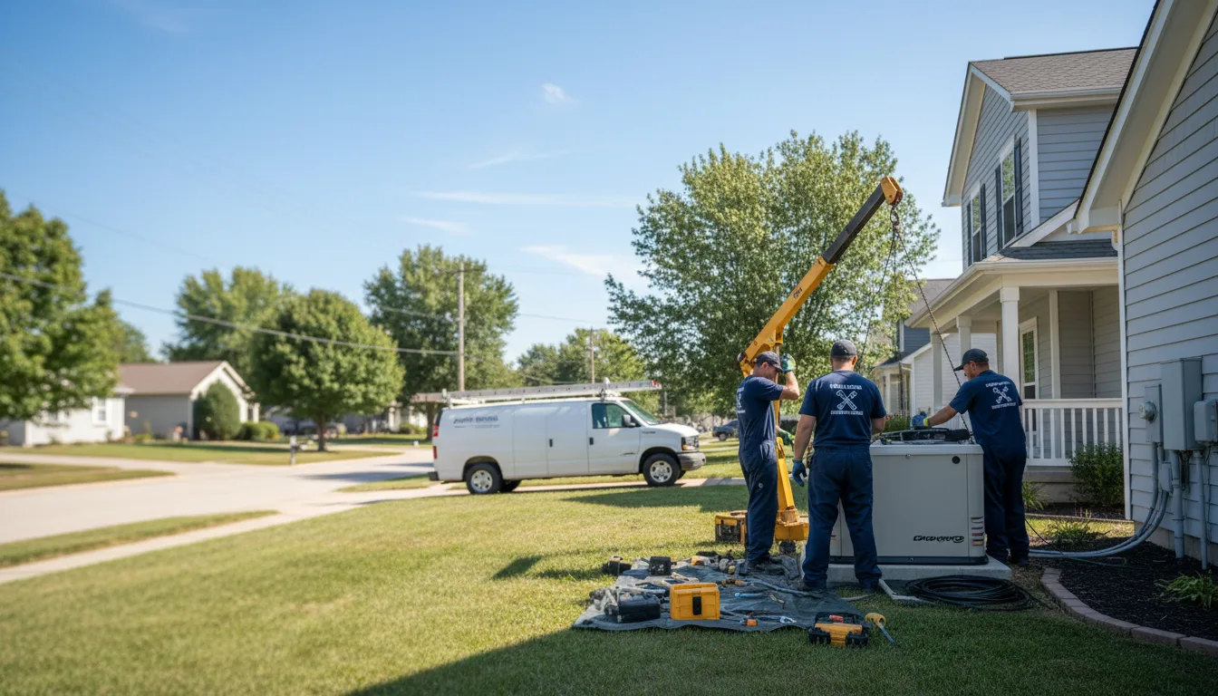 Generator Installation in Shelbyville, IN near me